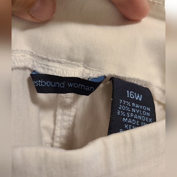 Pull-on capri pants 16W - Picture 3 of 3